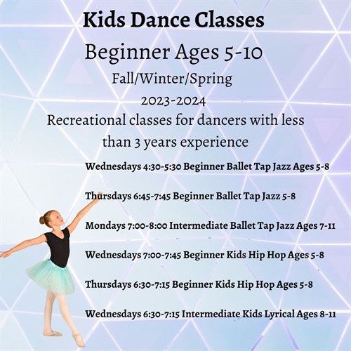 Kids Dance Classes Beginner Ages 5-9